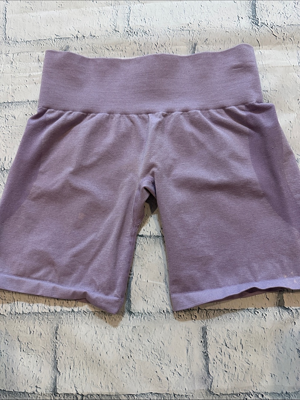 NVGTN Lavender High-Rise Bike Shorts